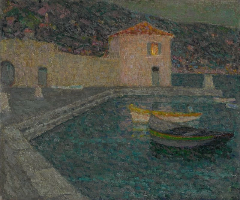 Henri Le Sidaner - 145, La casa del mare, Villefranche, sur, mer